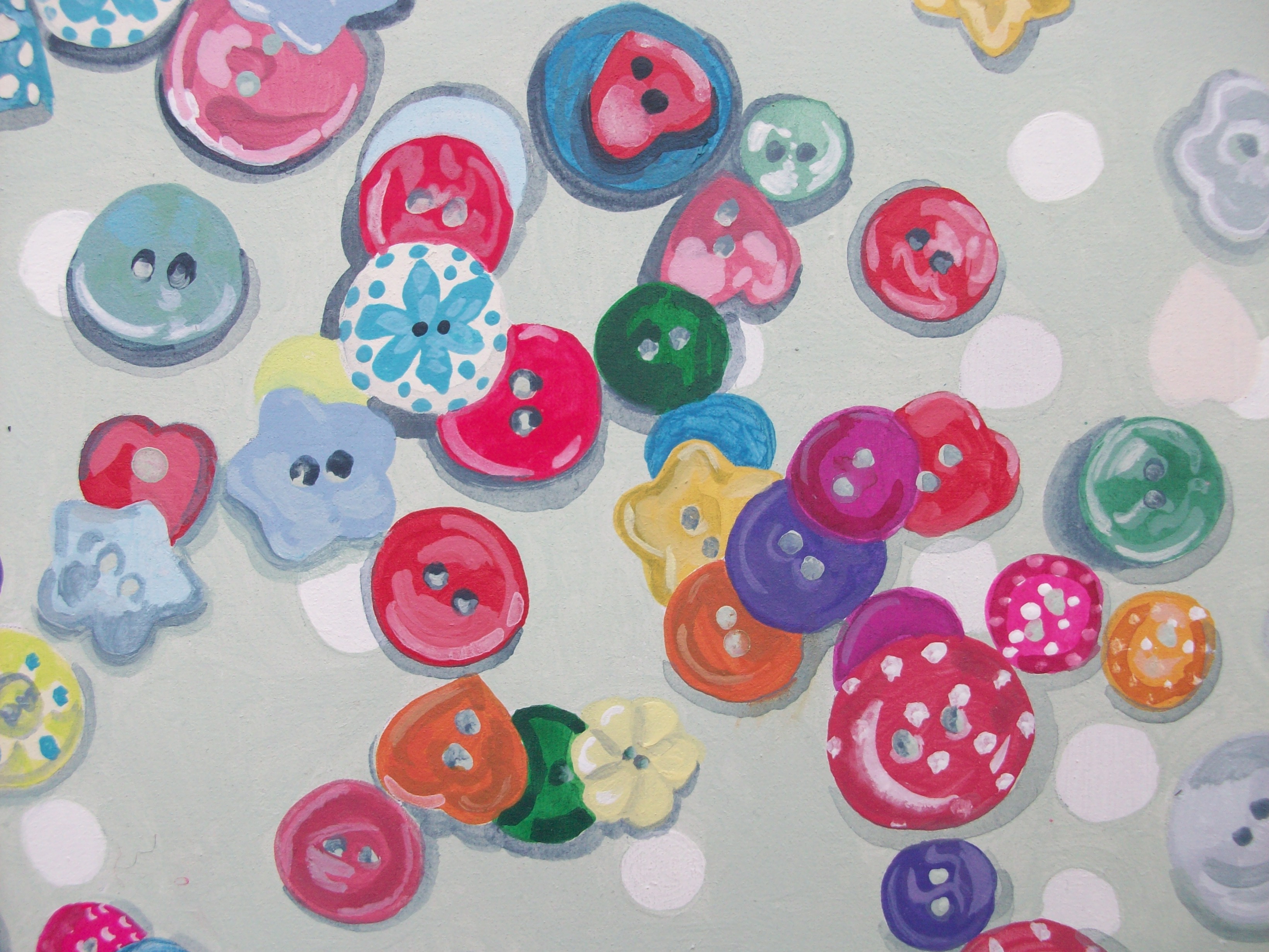 buttons close-up