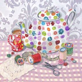 Button Teapot