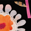 Collaged Flower