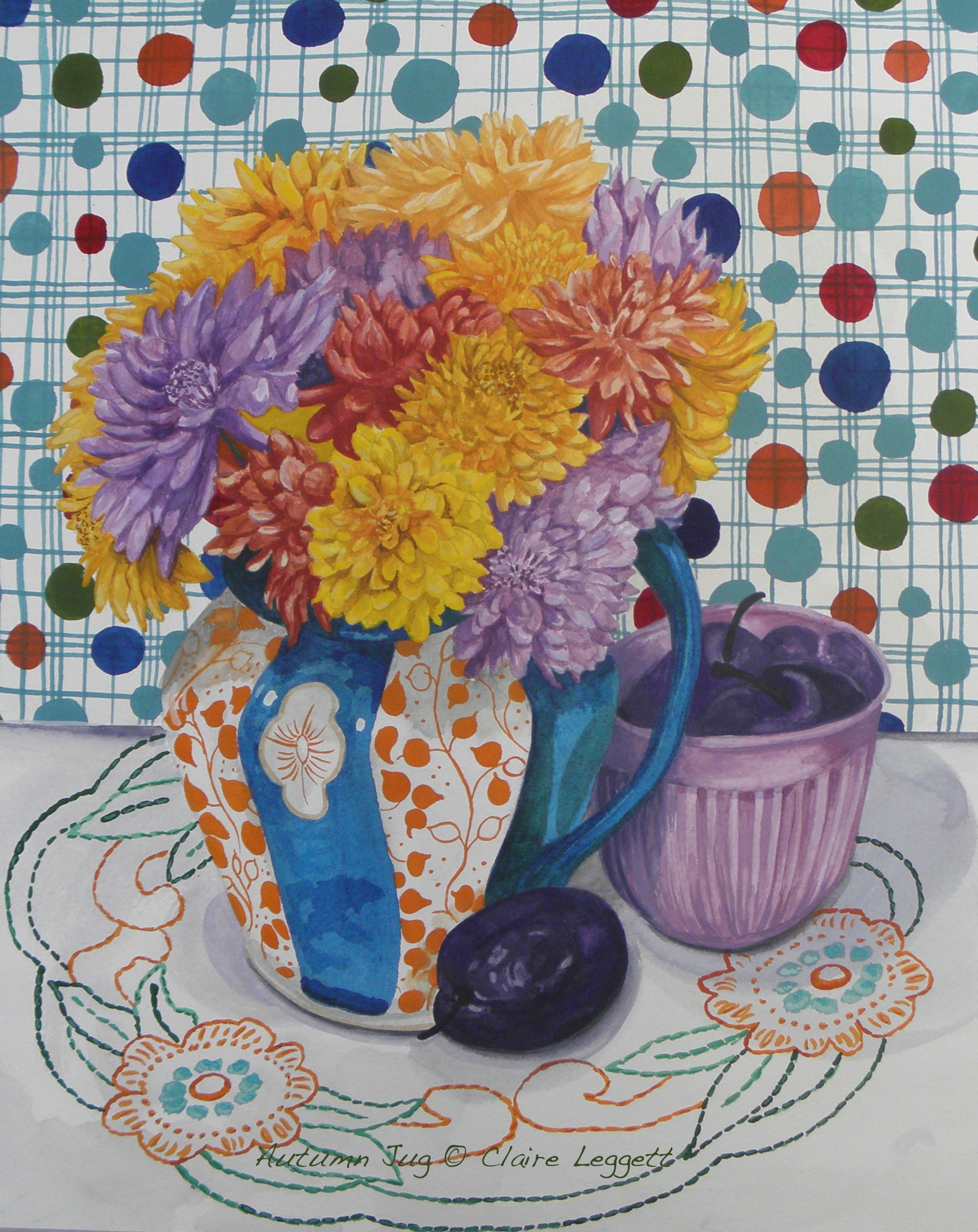 Autumn Jug © Claire Leggett