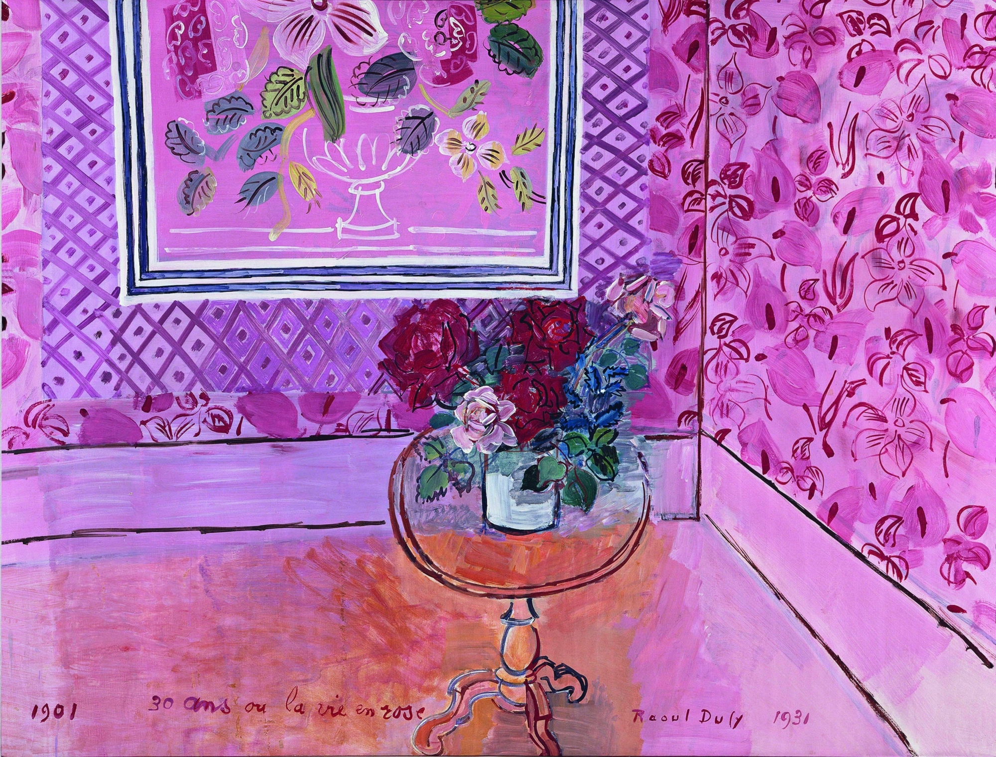 La Vie en rose, 1931 Raoul Dufy
