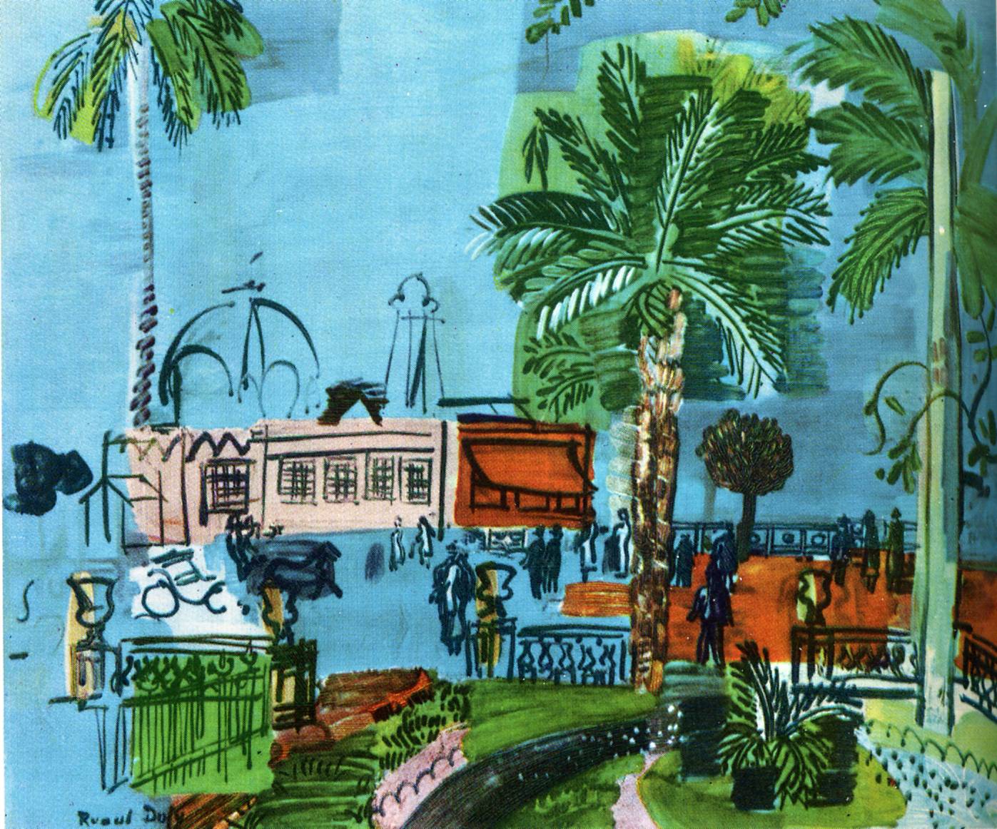 Casino-of-nice-1927 Raoul Dufy