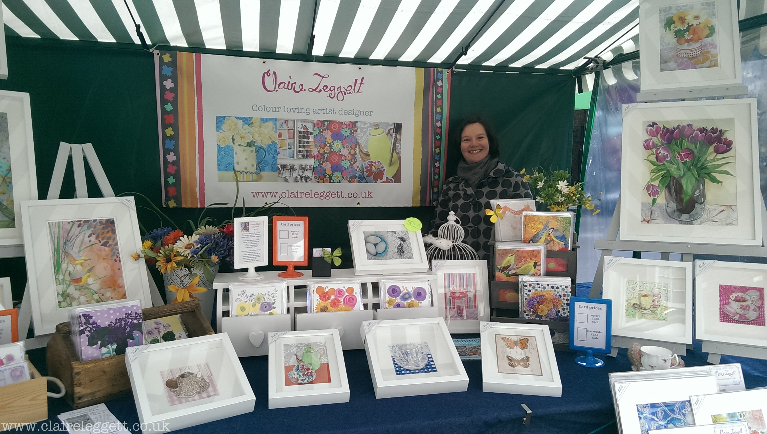 claire leggett my mosley market stall