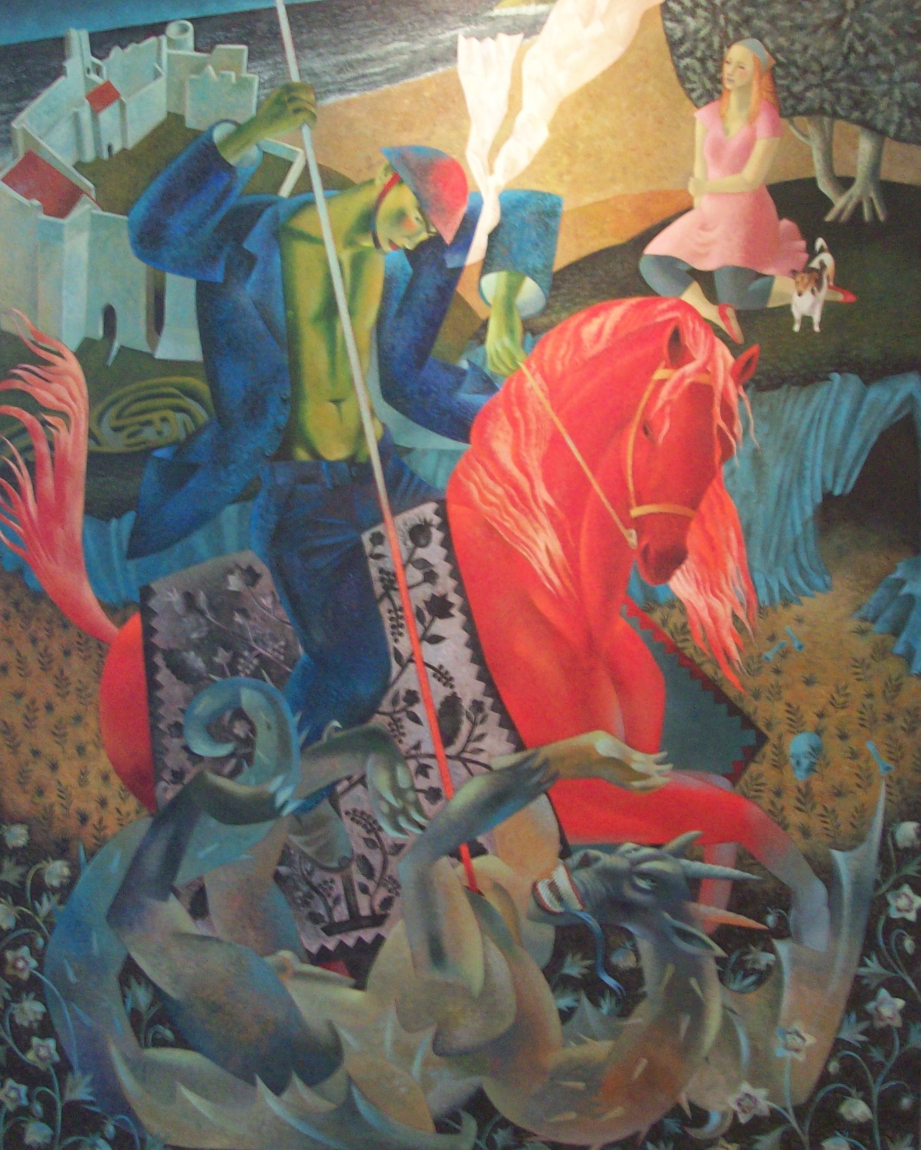 Clive Hicks-Jenkins Green George 2007