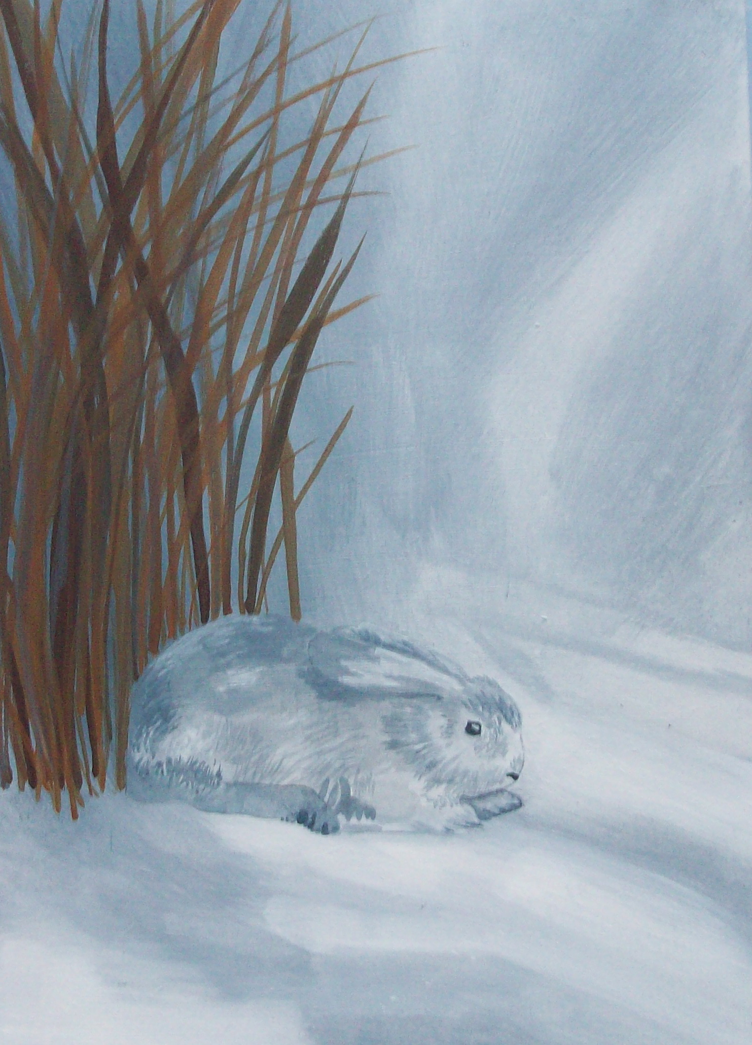 acrylic rabbit acrylic rabbit