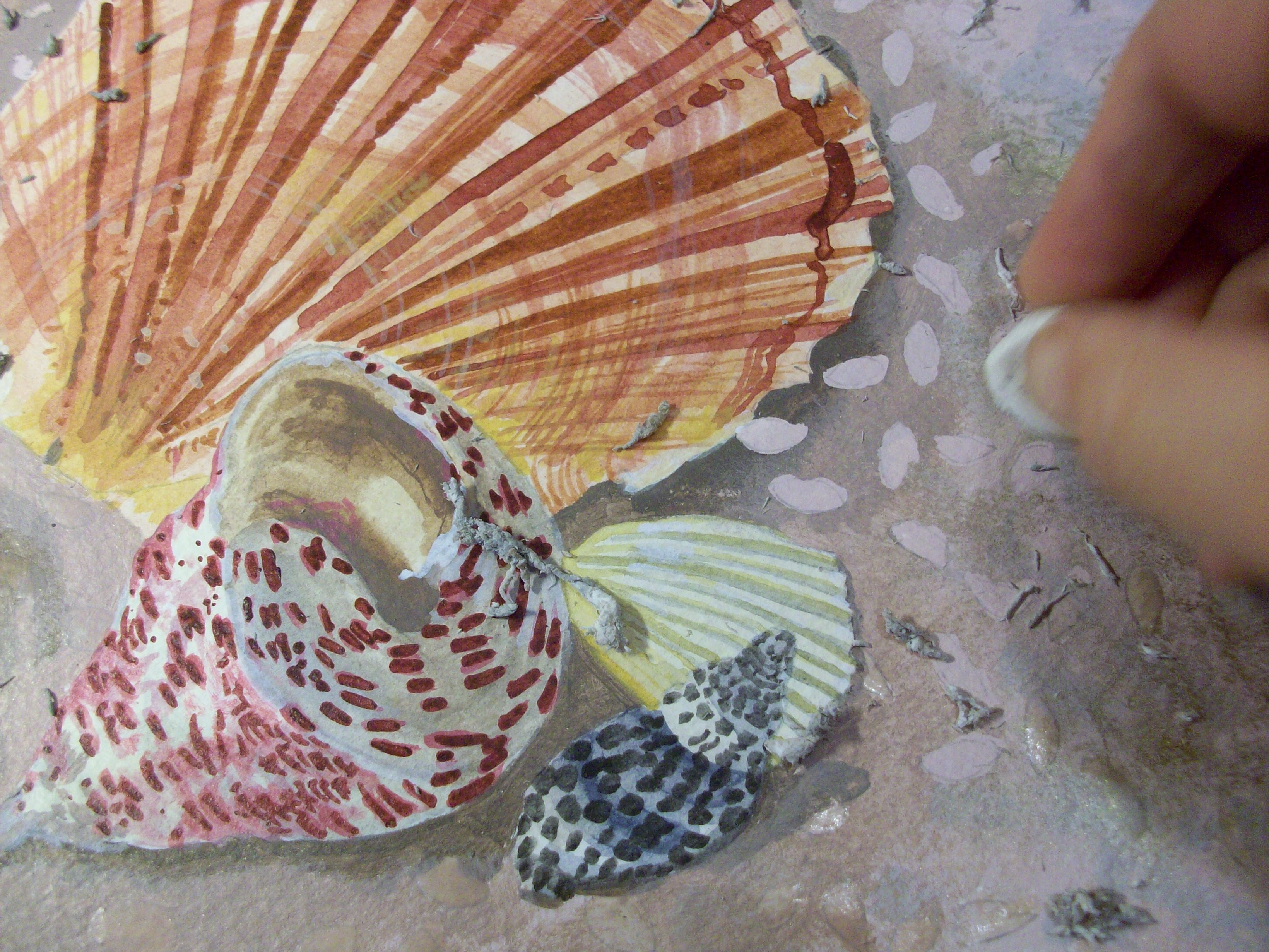 removing masking fluid