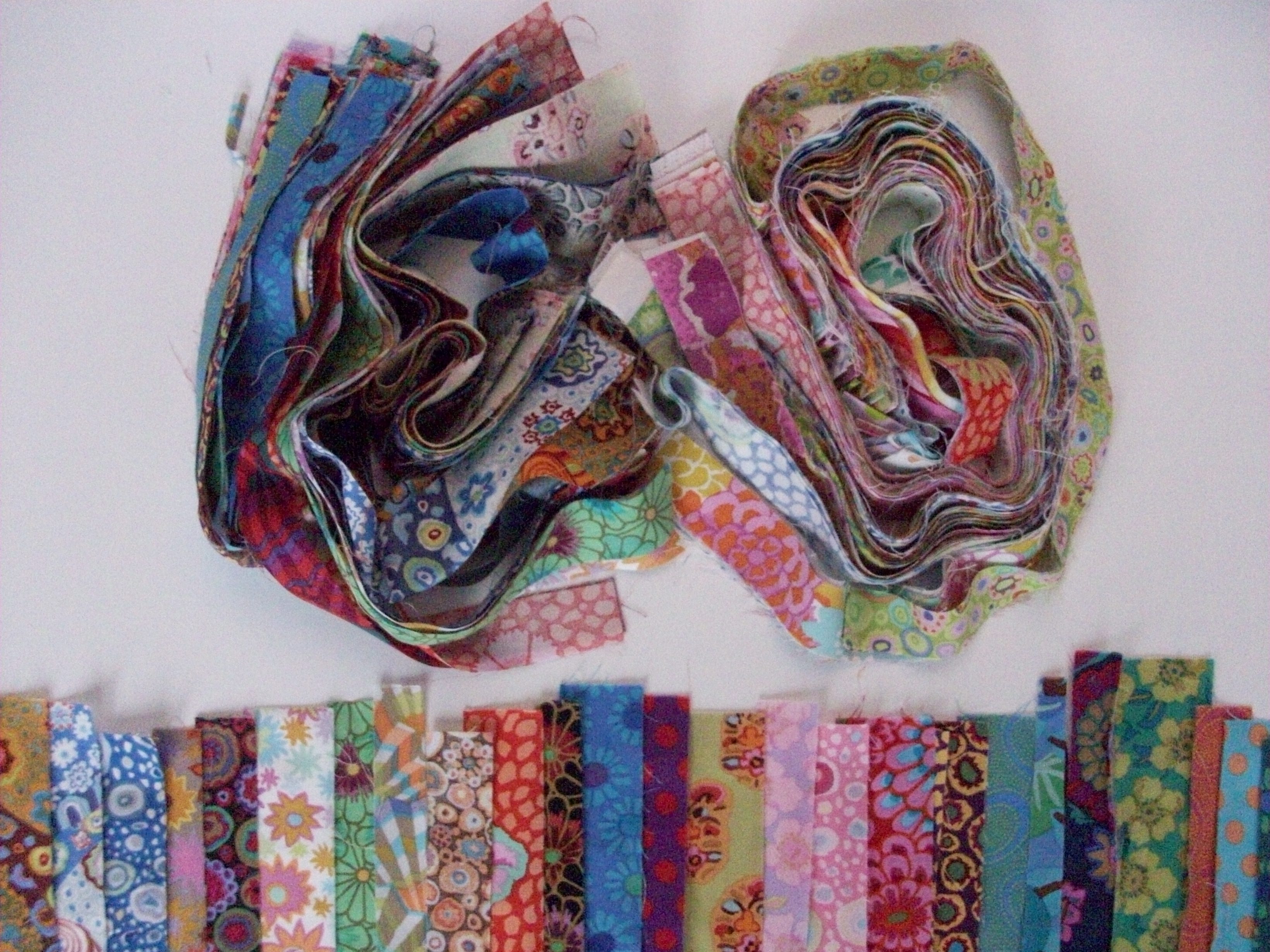 Kaffe fassett fabric swatches