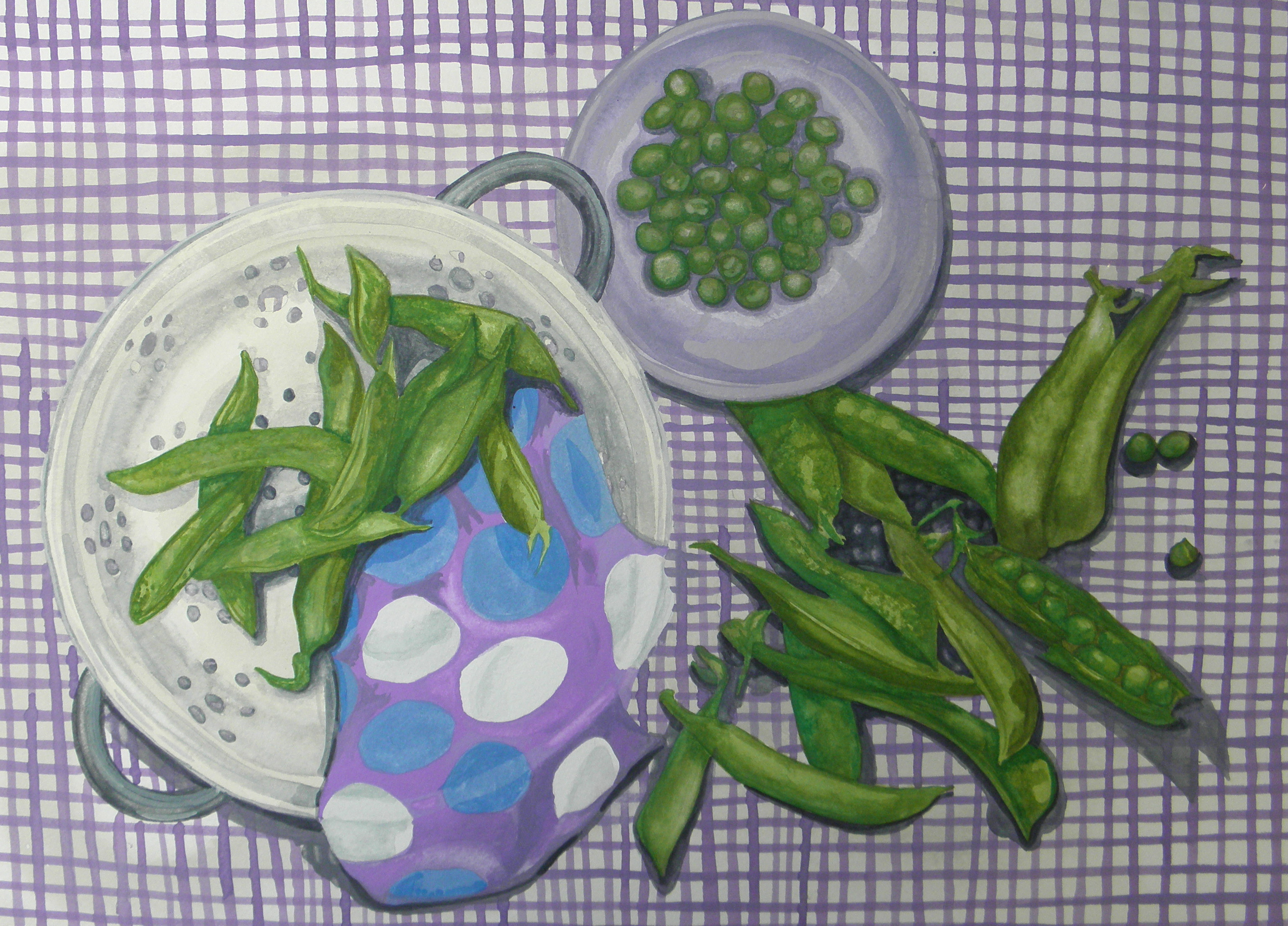 Pea Pods © Claire Leggett
