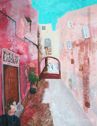 Claire_leggett_Moroccan Alleyway