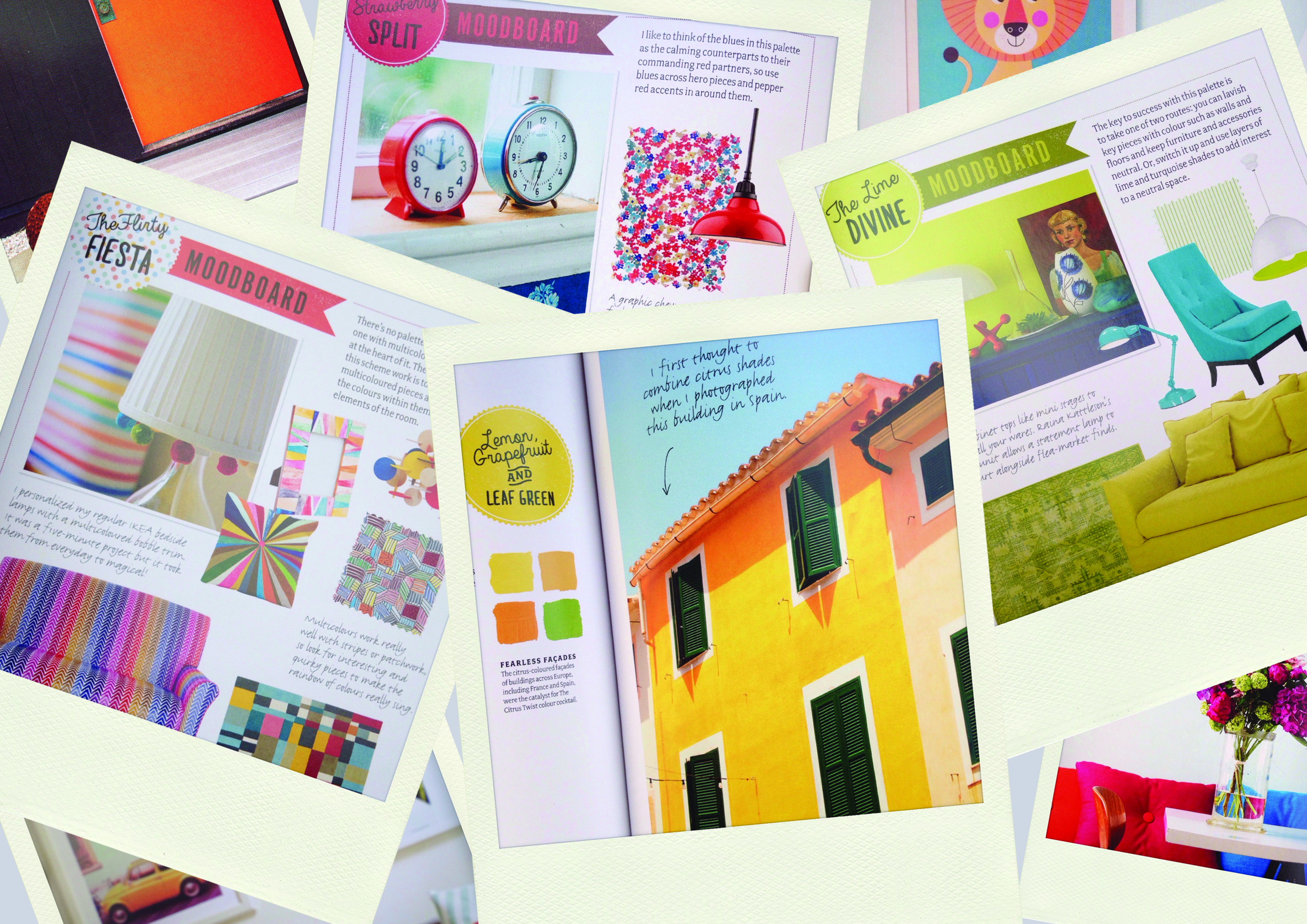 Bright Bazaar book montage