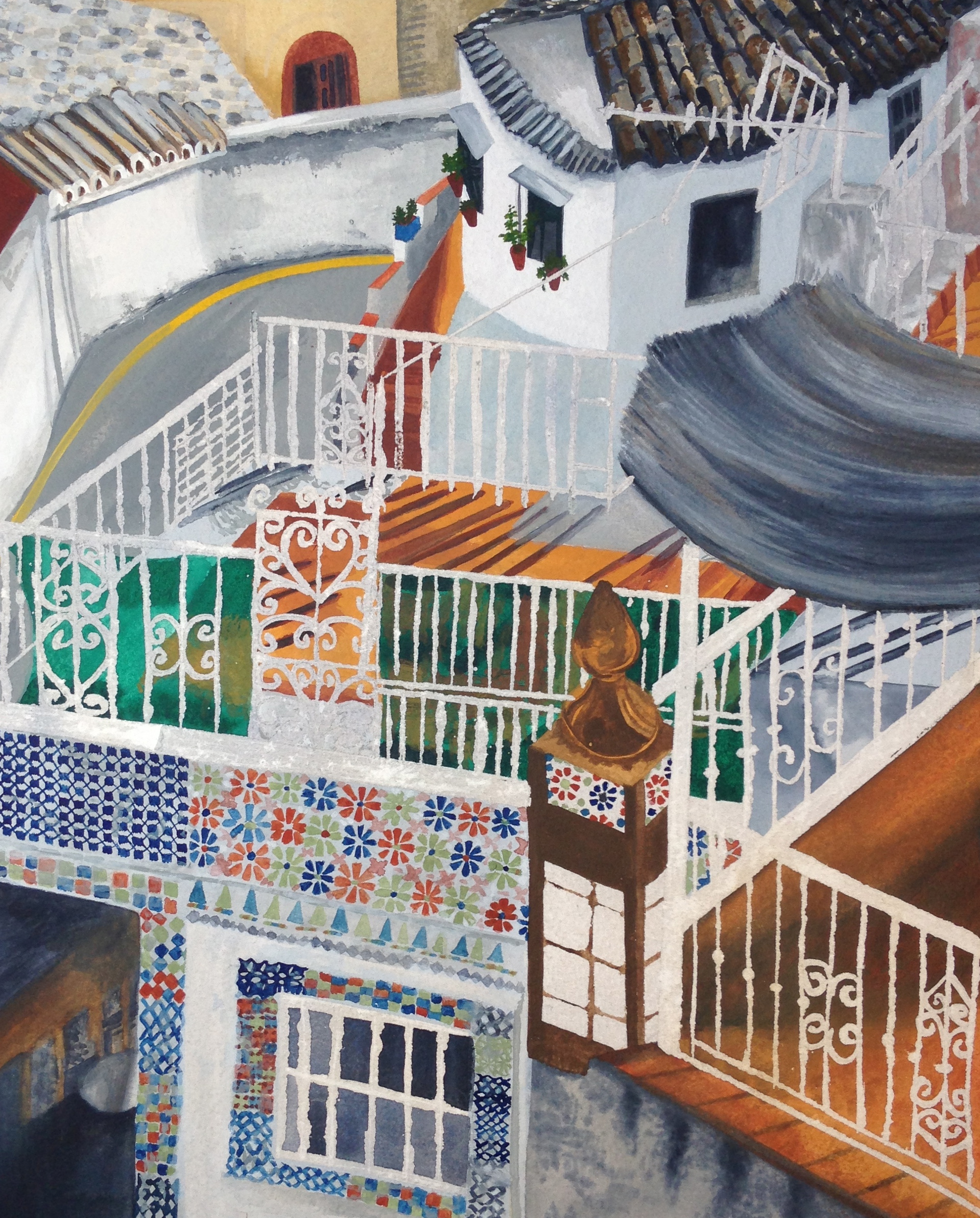 Claire_Leggett_The Albaicin, Granada