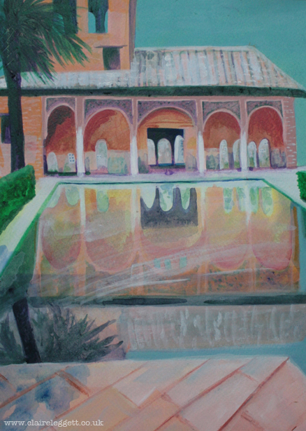 © Claire Leggett  Palacio del Partal 