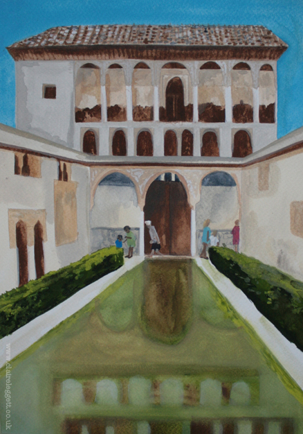 © Claire Leggett Patio de Arrayanes