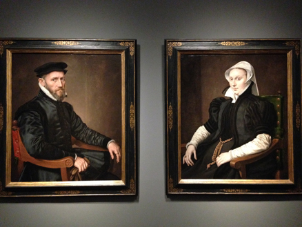 Portraits of Sir Thomas Gresham and Anne Fernely - Anthonis Mor