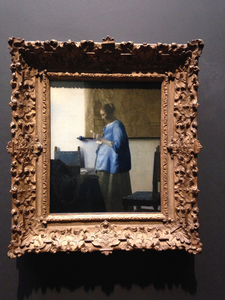Woman Reading a Letter - Johannes Vermeer