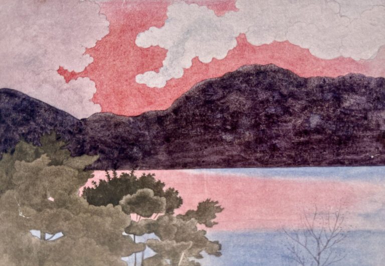 Japanese painter Ono Chikkyo