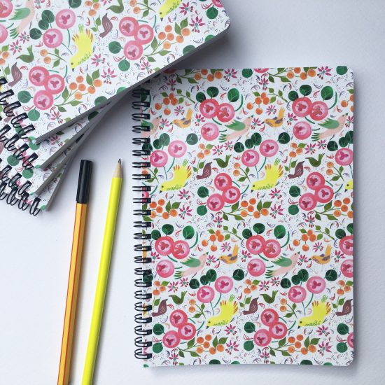 Bird Garden notebook - last one